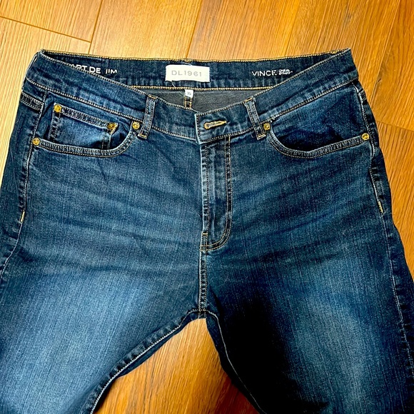 Smart DE Jim DL 1961 Vince Mens jeans Blue Straight leg waist 35 Length … - Picture 10 of 13